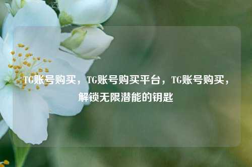 TG账号购买，TG账号购买平台，TG账号购买，解锁无限潜能的钥匙